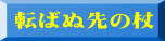 転ばぬ先の杖